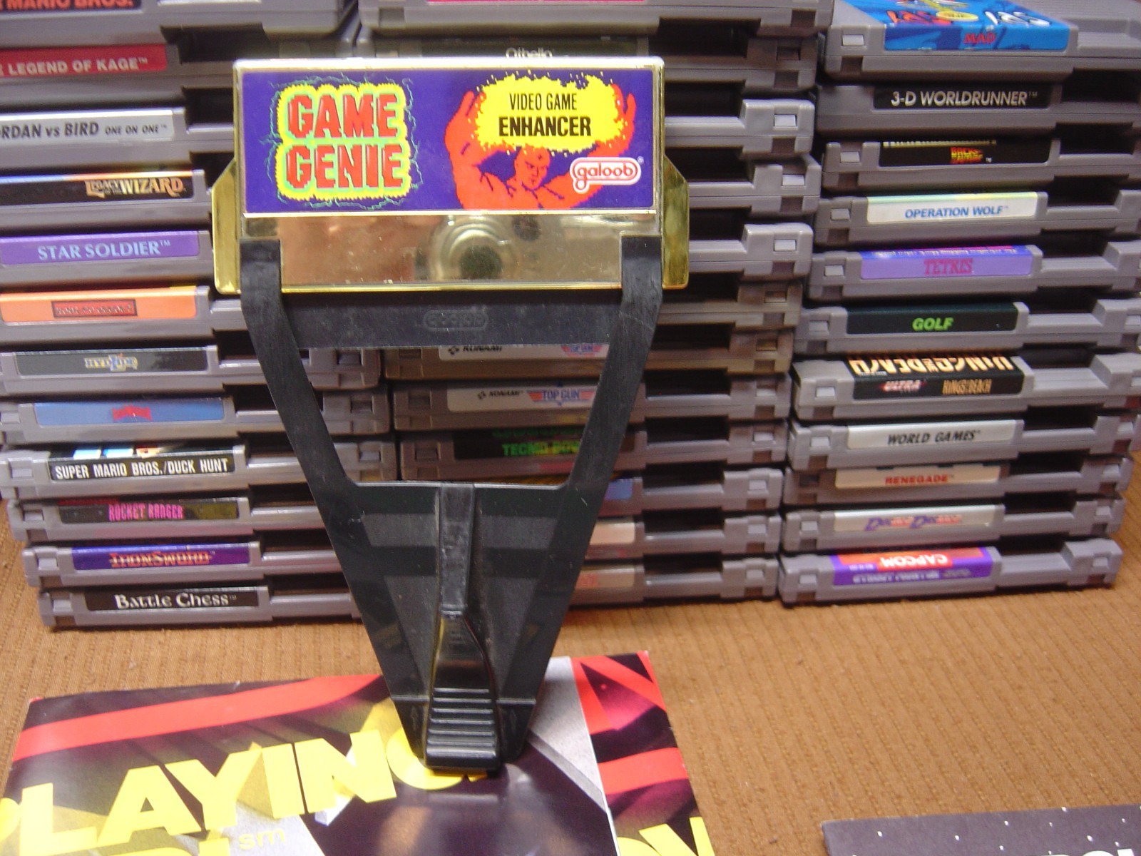 Nintendo NES Control Deck w/box, Styrofoam, 35 Games and More! Sold “As Is”