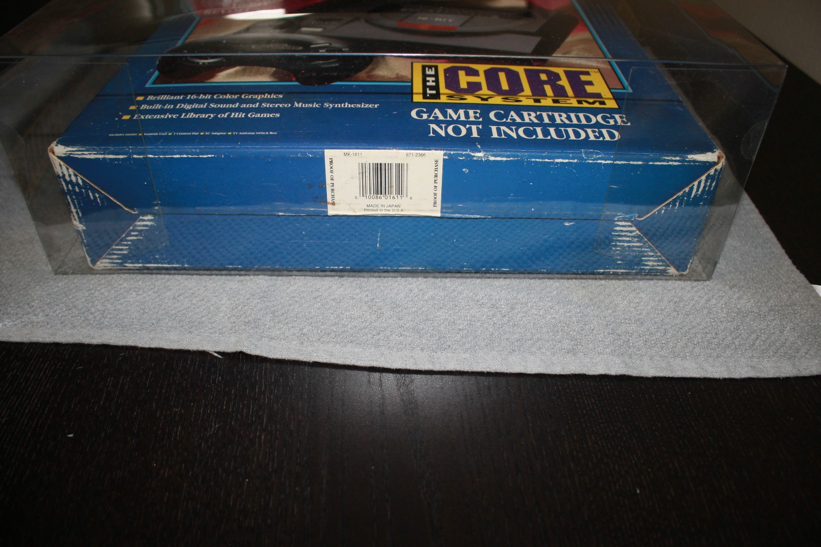 SEGA Genesis Console MK-1611 Core System Complete in Protective Box Circa 1989