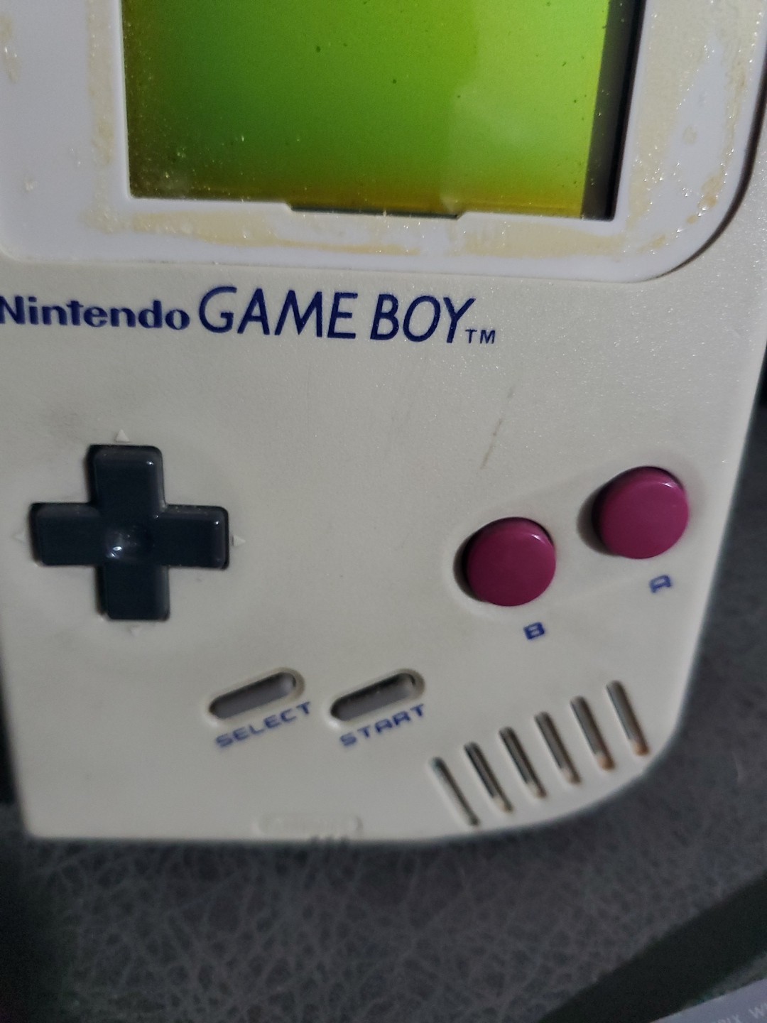 1989 Nintendo Game Boy – Handheld System – GrayTested Works Model DMG-01