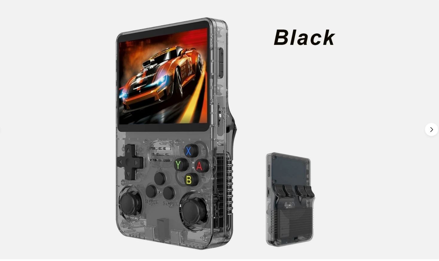 R36S Retro Handheld Video Game Console Card 64/128GB 3.5′ IPS Screen 22000+ game