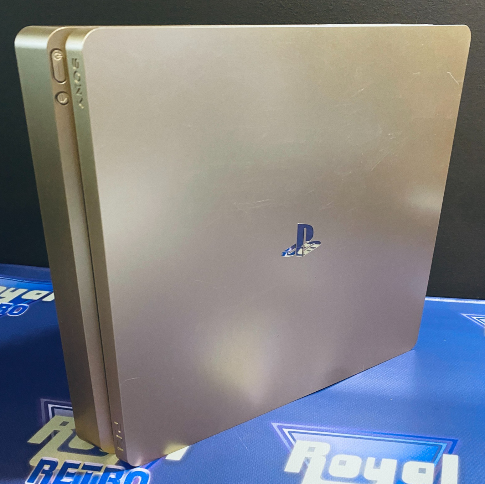 Sony PlayStation 4 Slim PS4 1TB Gold Gaming System CUH-2015B Console Only Tested