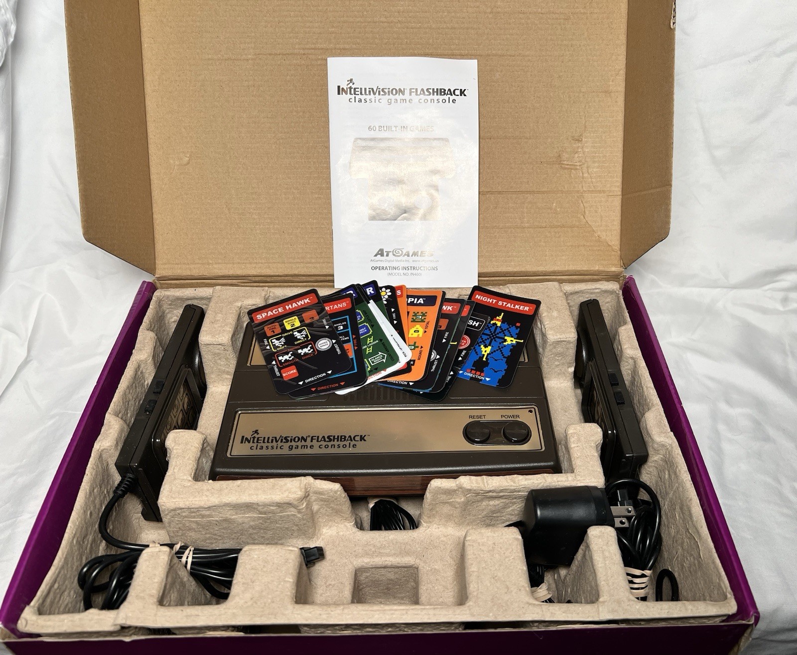 INTELLIVISION Flashback Classic Game Console With 60 Built-in Games Collectors