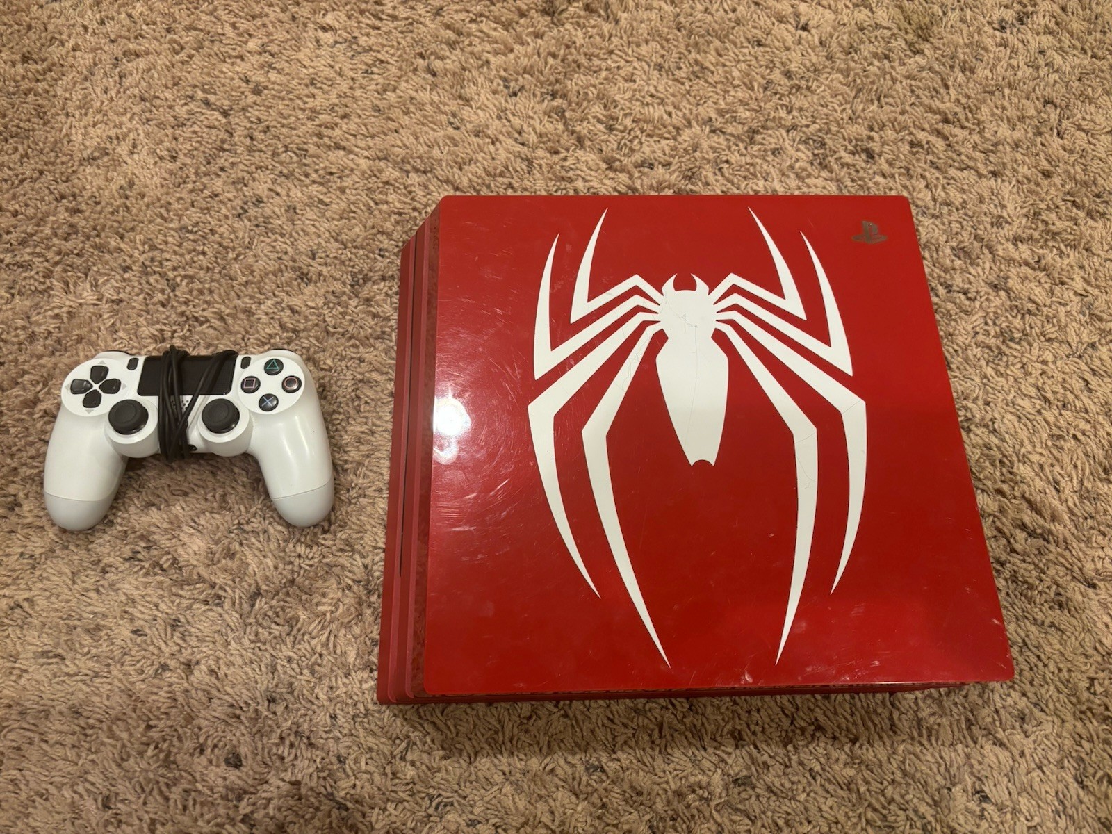 Sony PlayStation 4 Pro Marvel Spiderman Edition Console 1TB