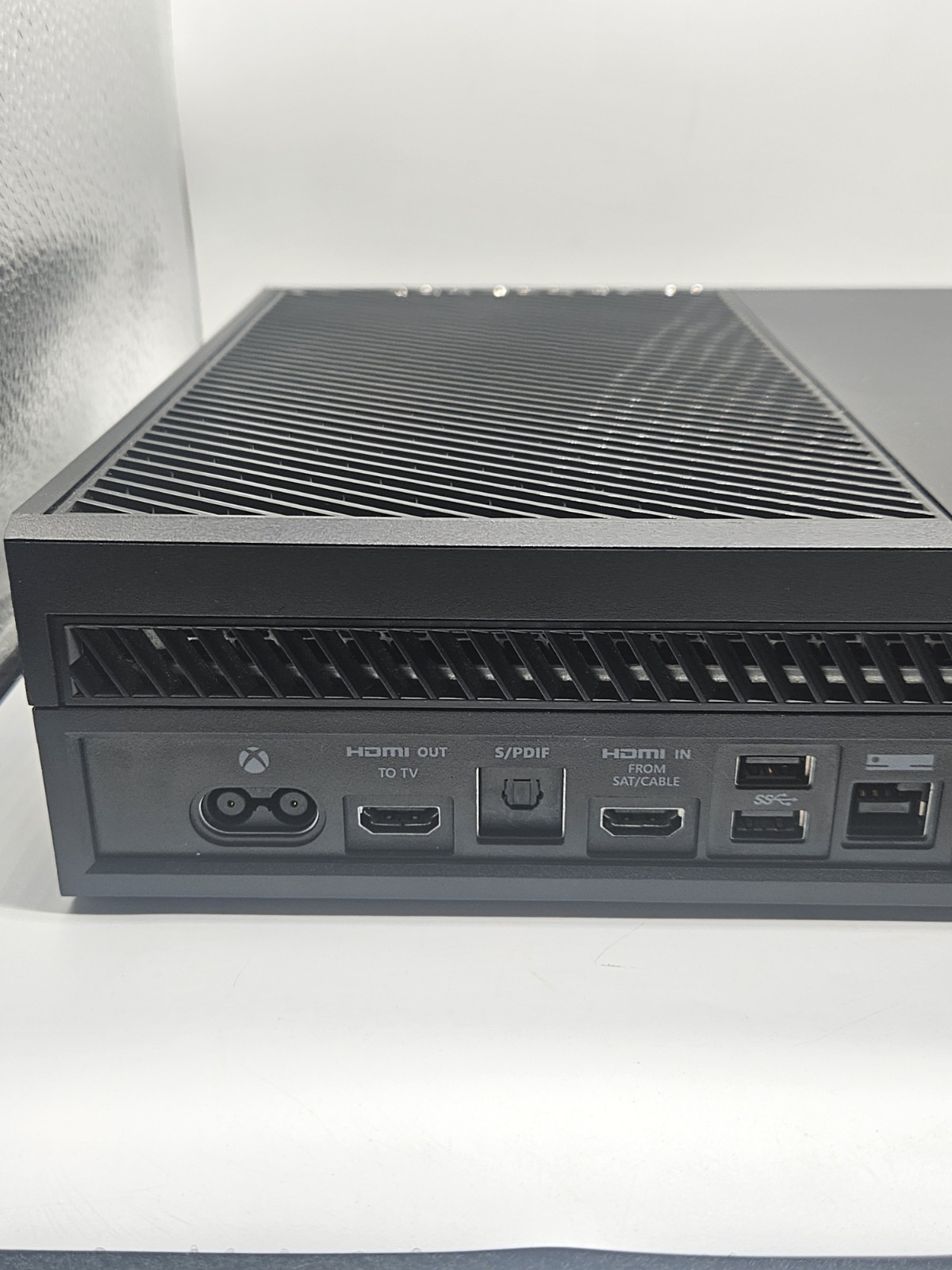 Xbox One 1TB Console And Power Supply Gaming System Black 1540 Tested Working