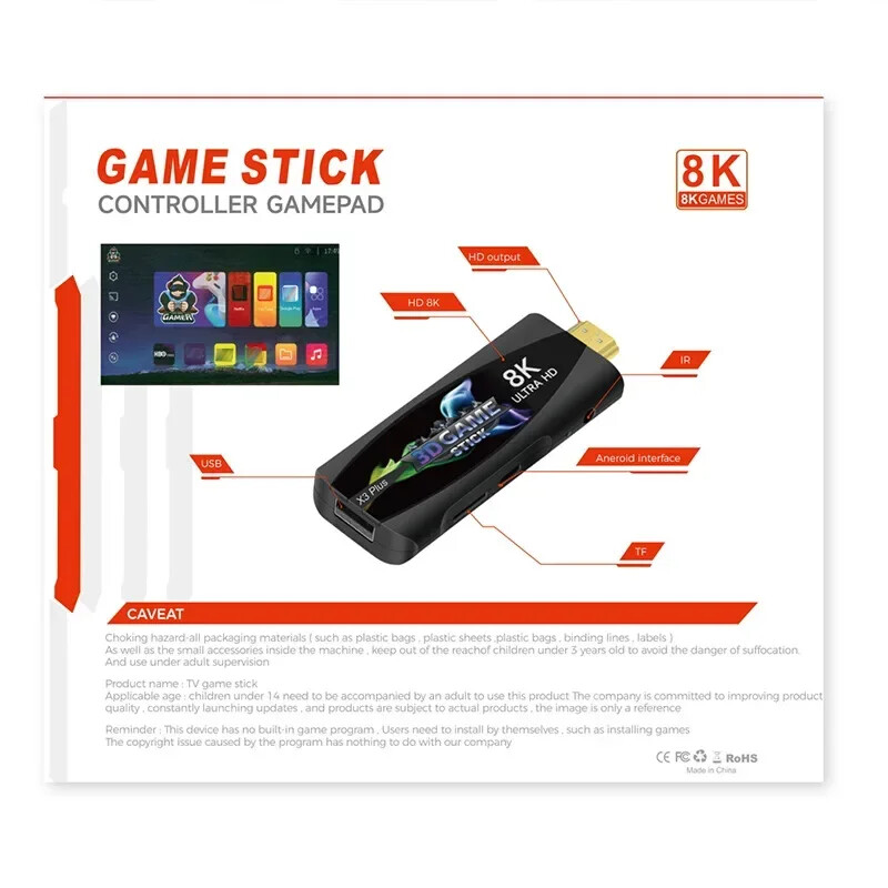 System Game 8K Retro Video Gam