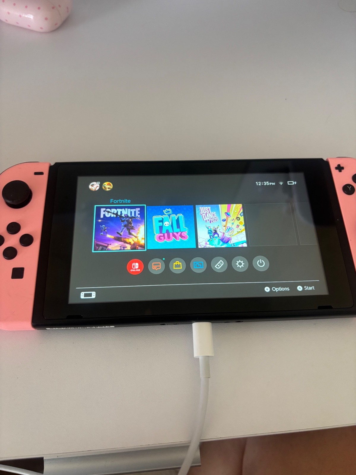 Nintendo Switch Animal Crossing Edition HAC-001(-01) XKW – Excellent Condition