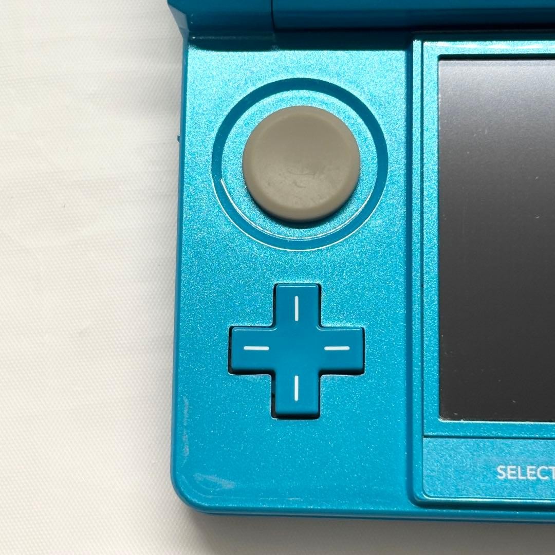 LCD in excellent condition Nintendo 3DS Light Blue genuine charger confirmed to