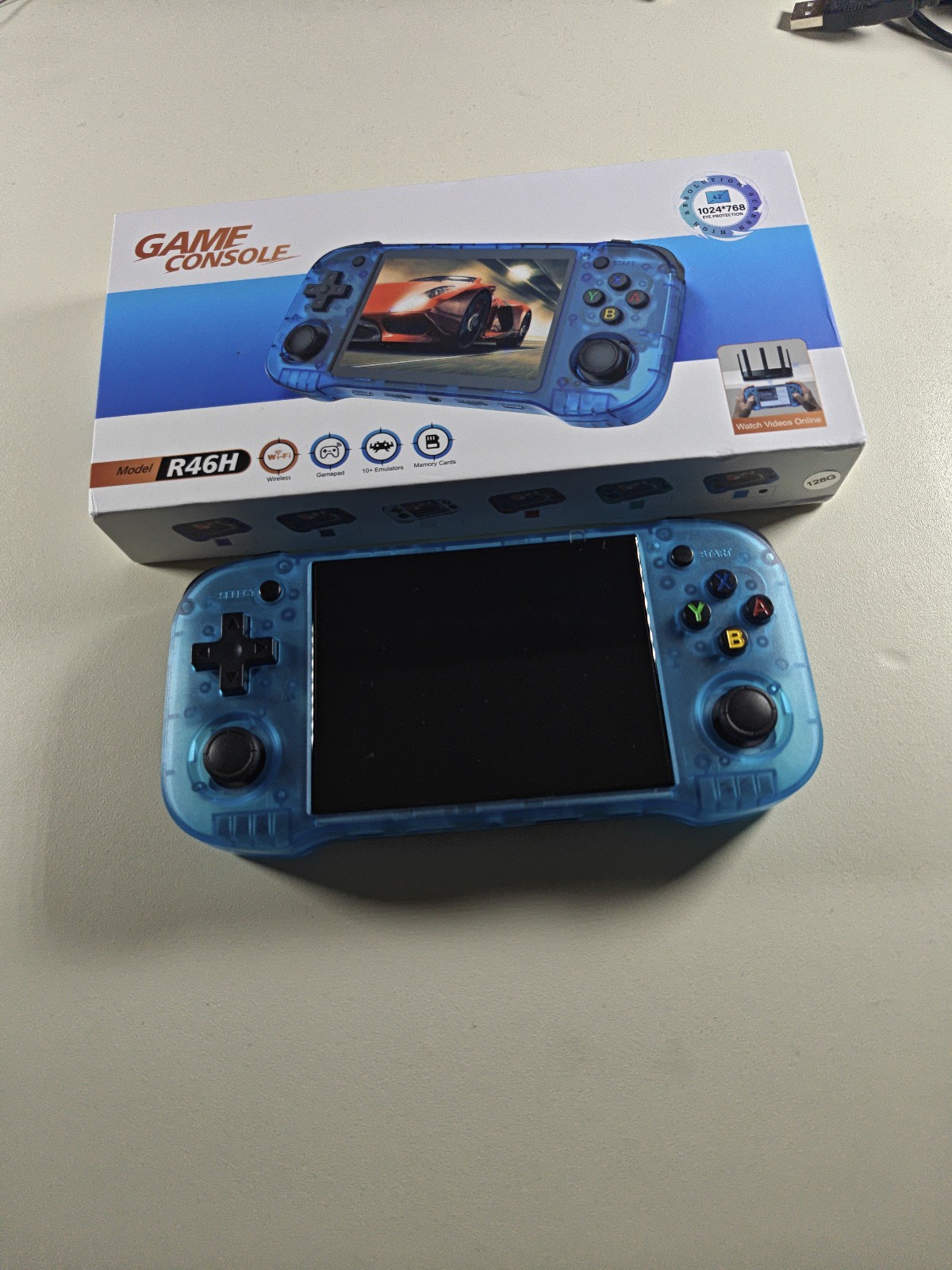 R46H Handheld Game Console 4.2 Inch Screen 128GB