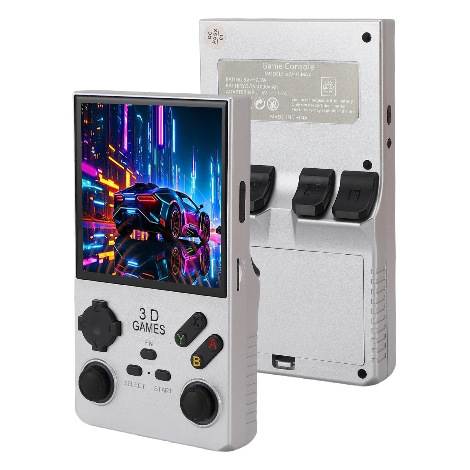 4 Inch Handheld Game Console Portable Retro Gaming Console For Open S NXPF