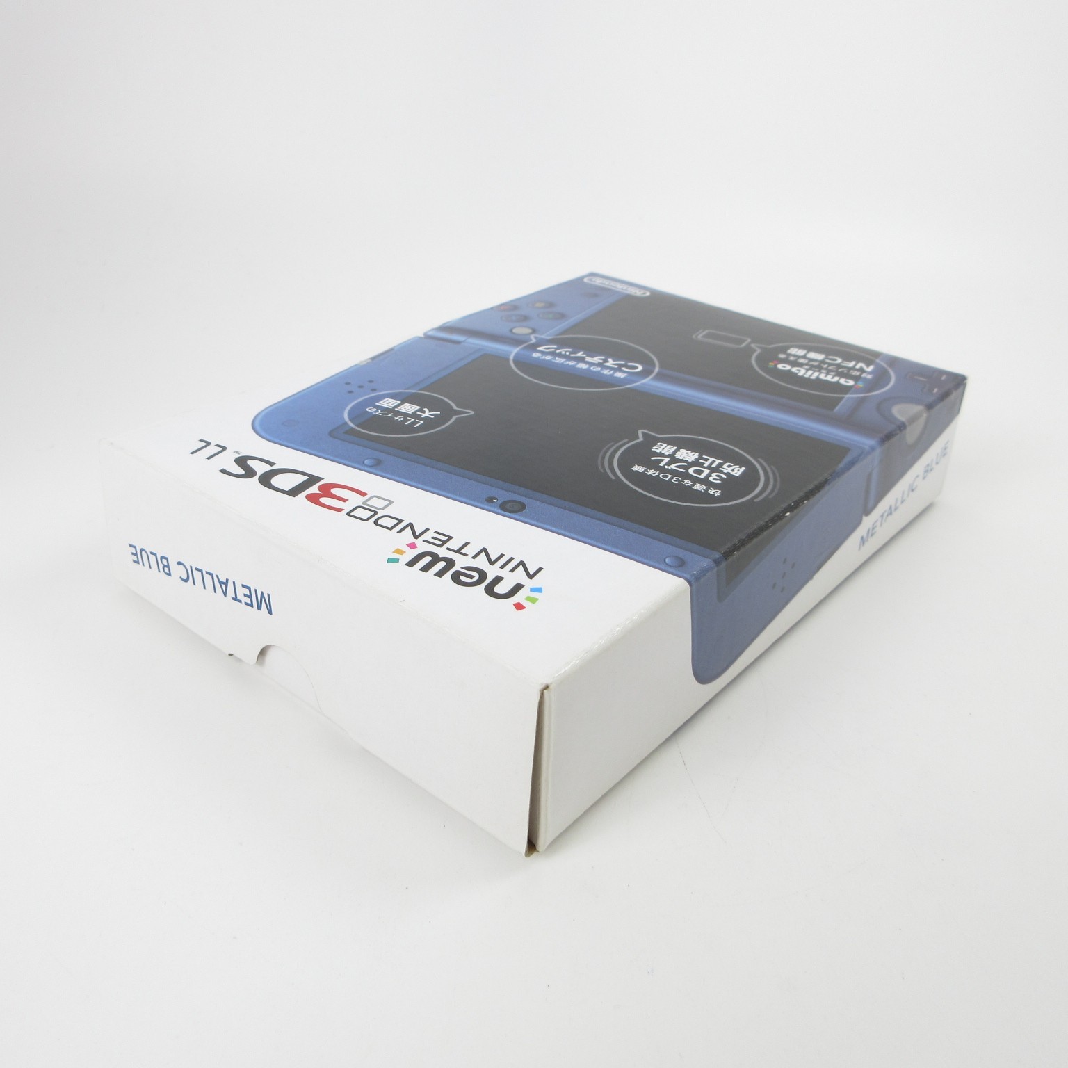 【Excellent】Top IPS Nintendo New 3DS LL XL Metallic Blue Console Japan Ver. #DEN2