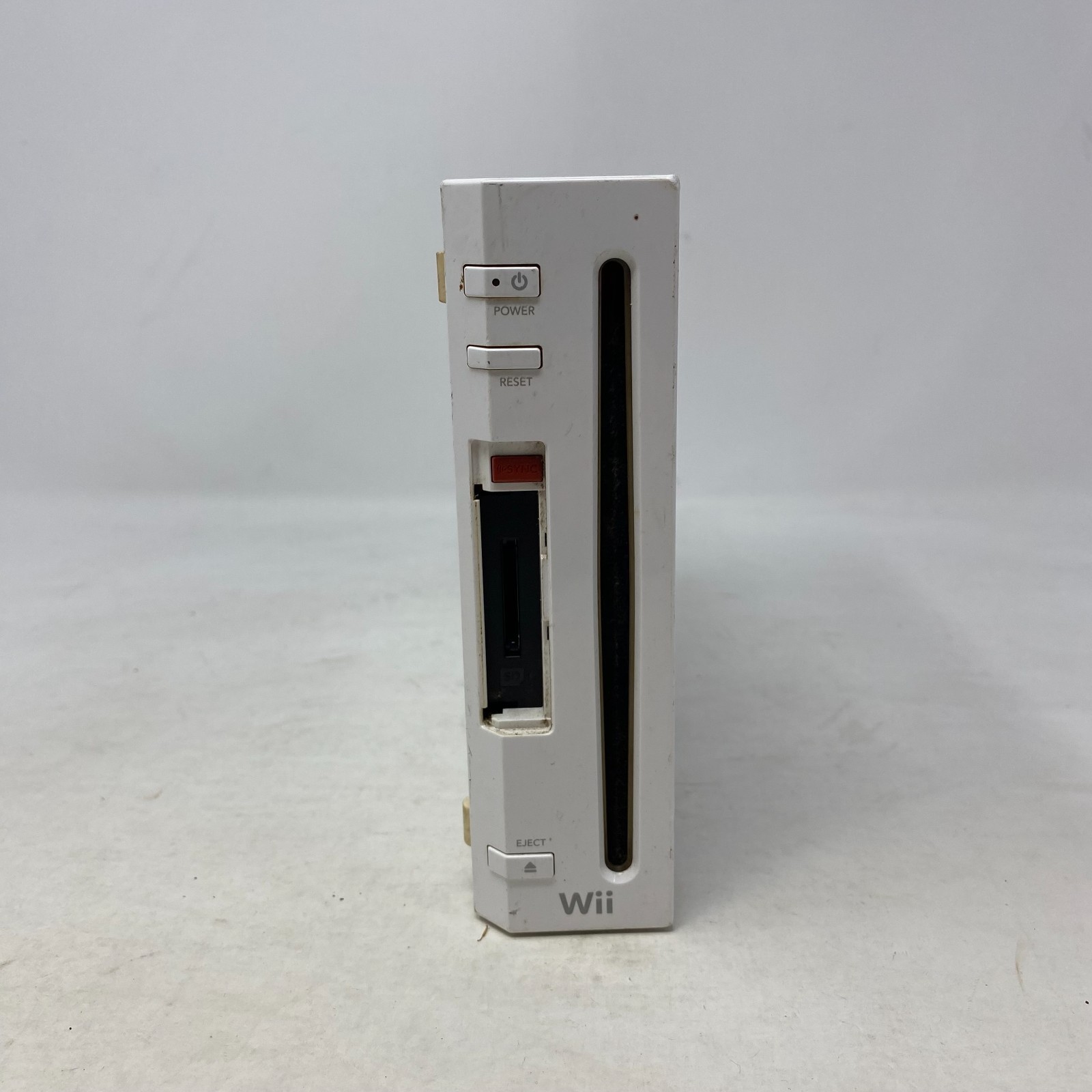 Nintendo Wii System Console Only White RVL-001 PARTS or REPAIR Doesn’t Read Disc