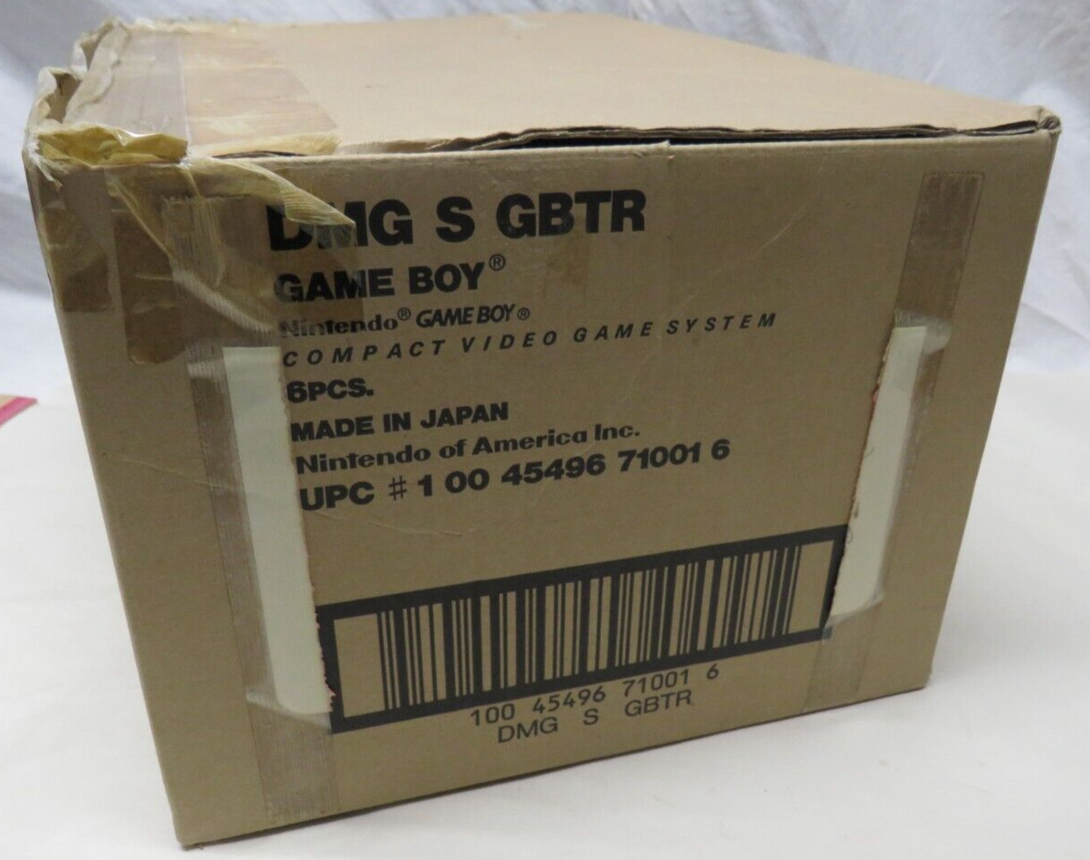 RARE EMPTY Original Nintendo Game Boy Video Game System case box DMG S GBTR