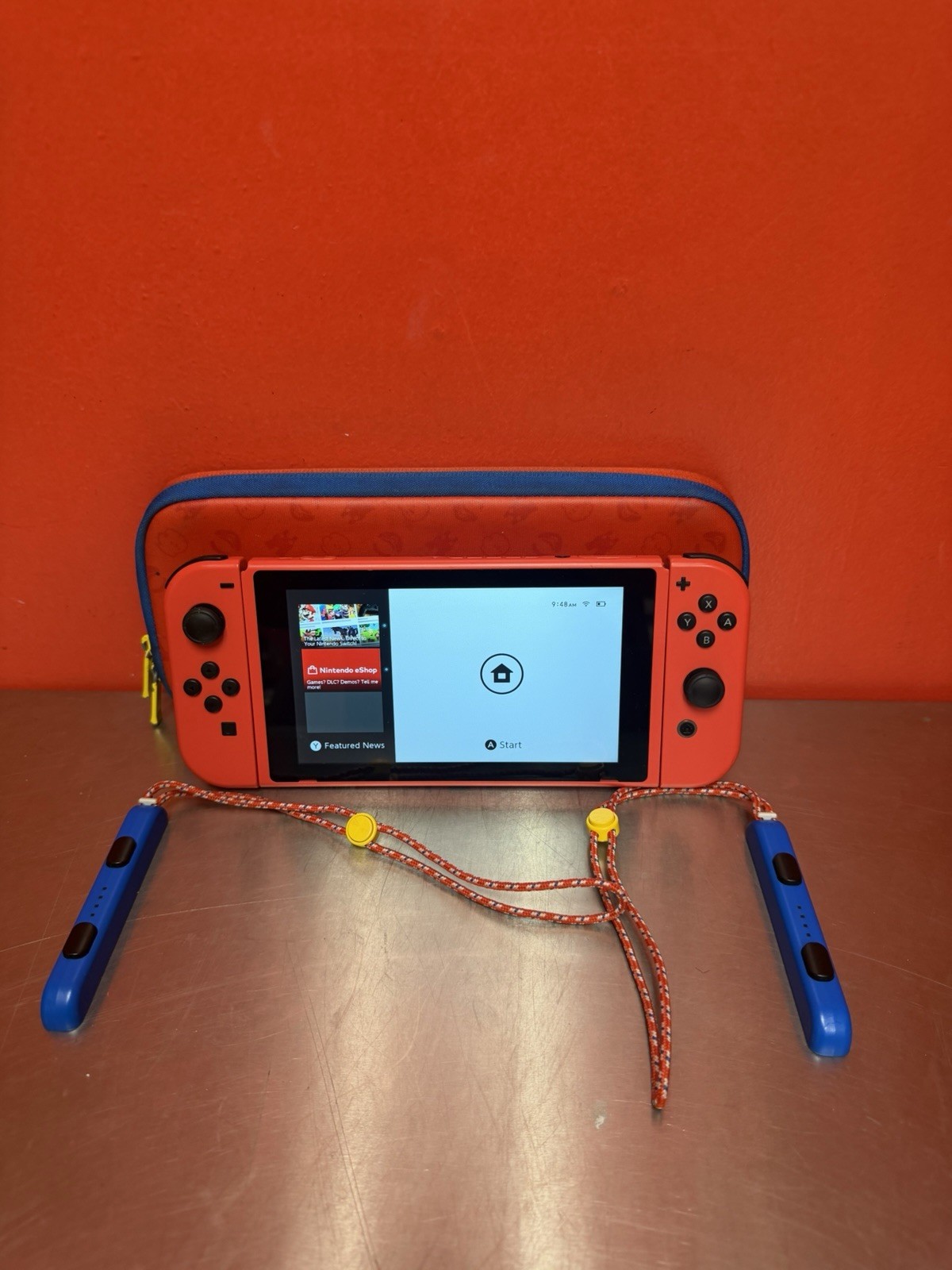 Nintendo Switch Super Mario Odyssey Edition (with Red Joy-Cons) Red Console