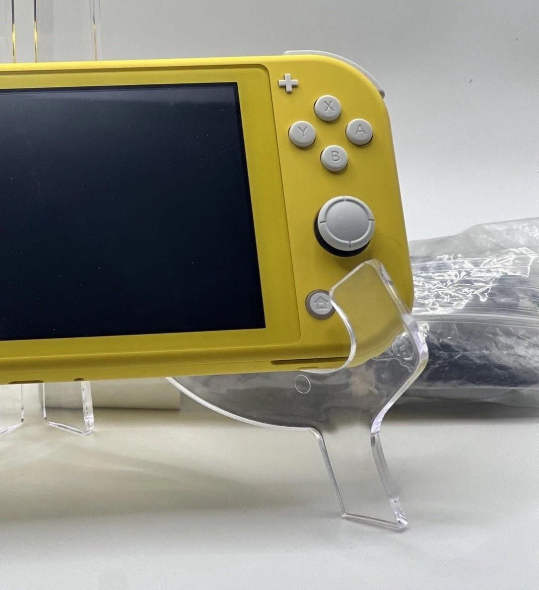 Nintendo Switch Lite Yellow Bundle + Minecraft + Case + Clear Protective Cover