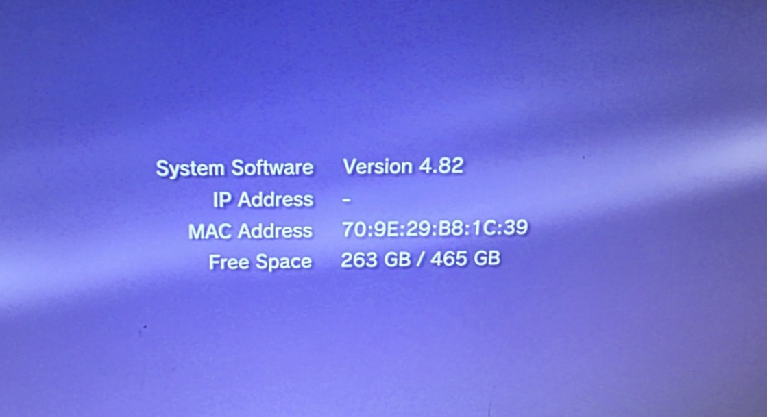 PlayStation 3 PS3 console only comes with Plug and HDMI Cable FIRMWARE4.82 (C12)