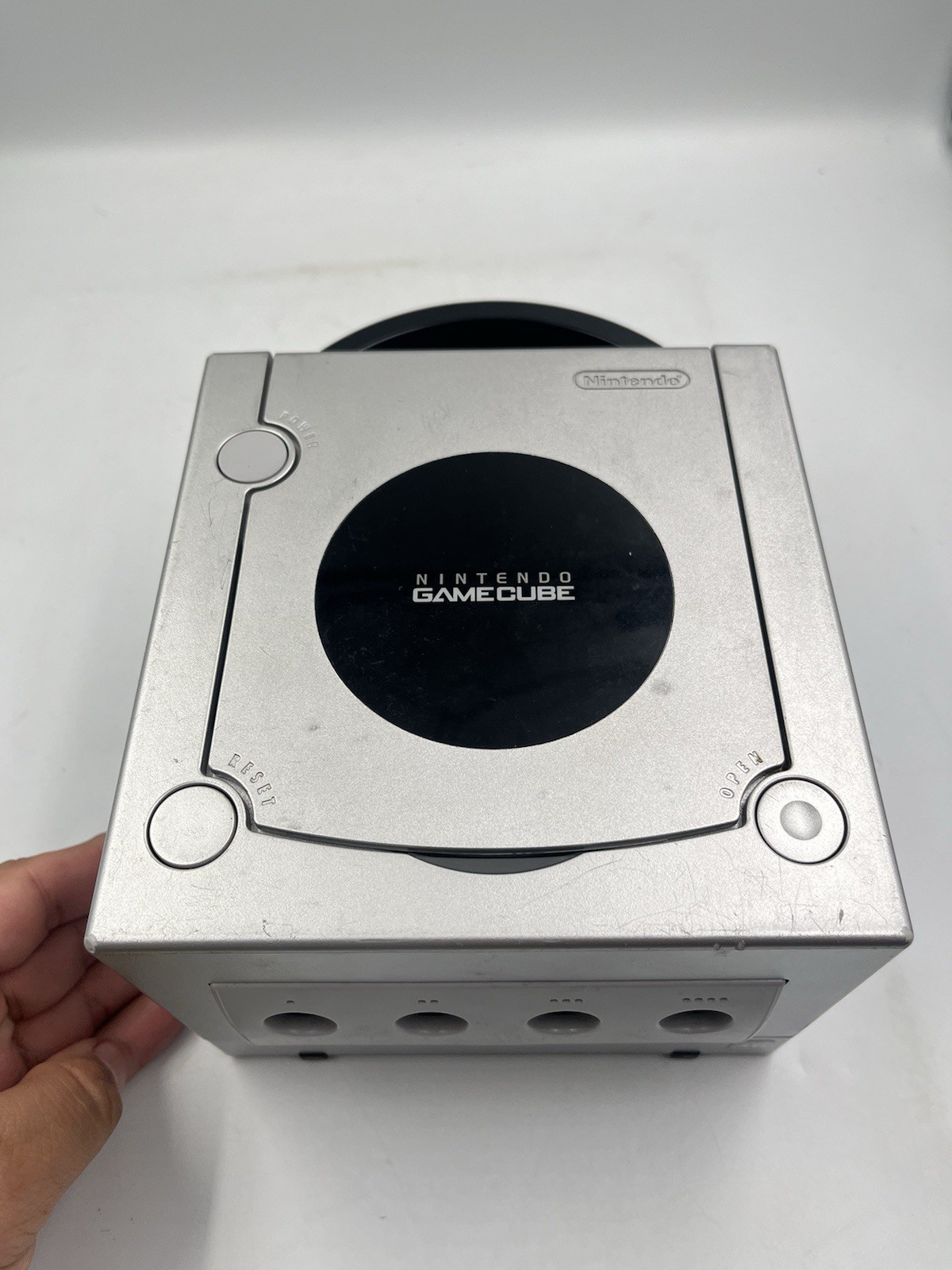 Nintendo GameCube DOL-001 Silver Console Only – Tested & Working