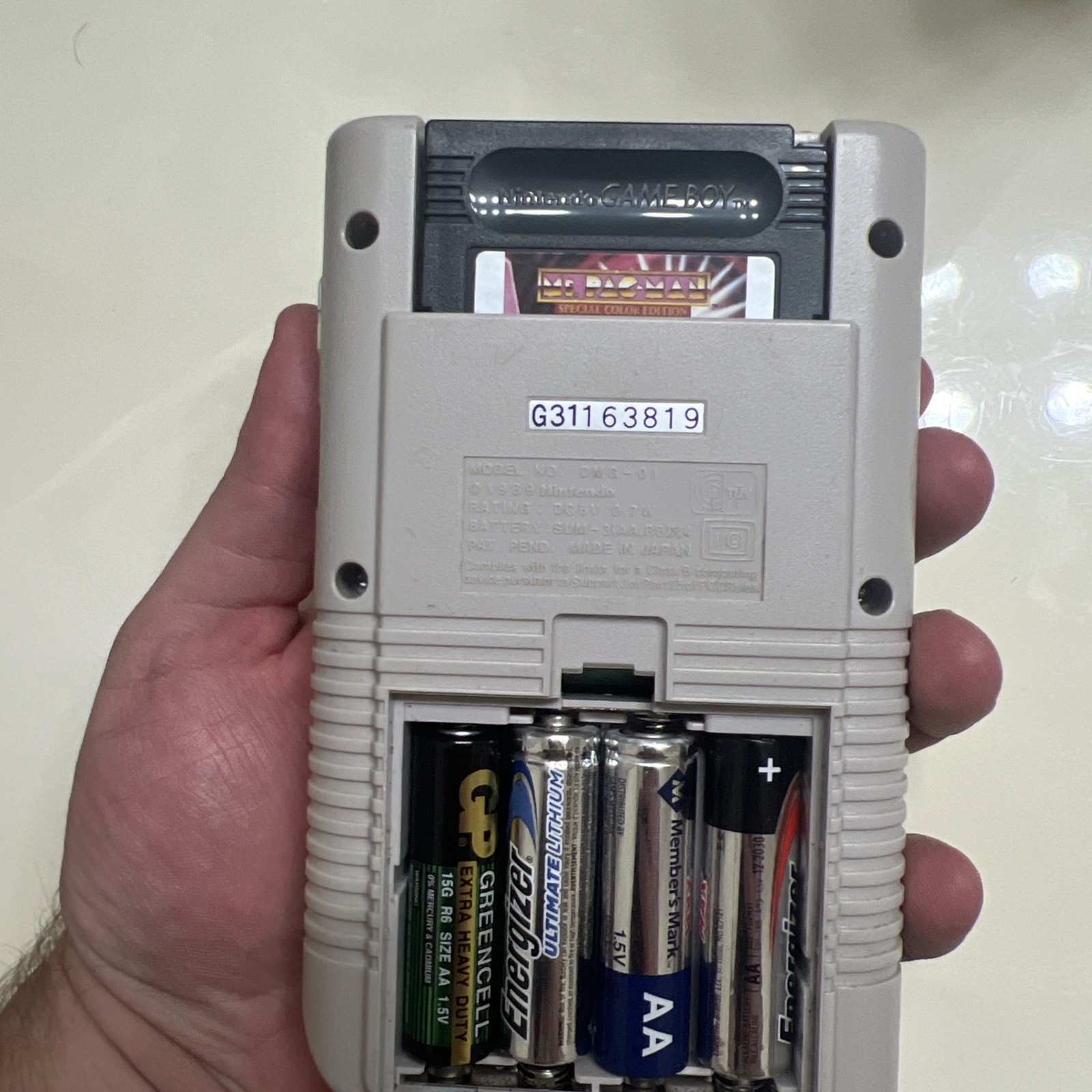 Nintendo Game Boy Handheld System Gray DMG-001