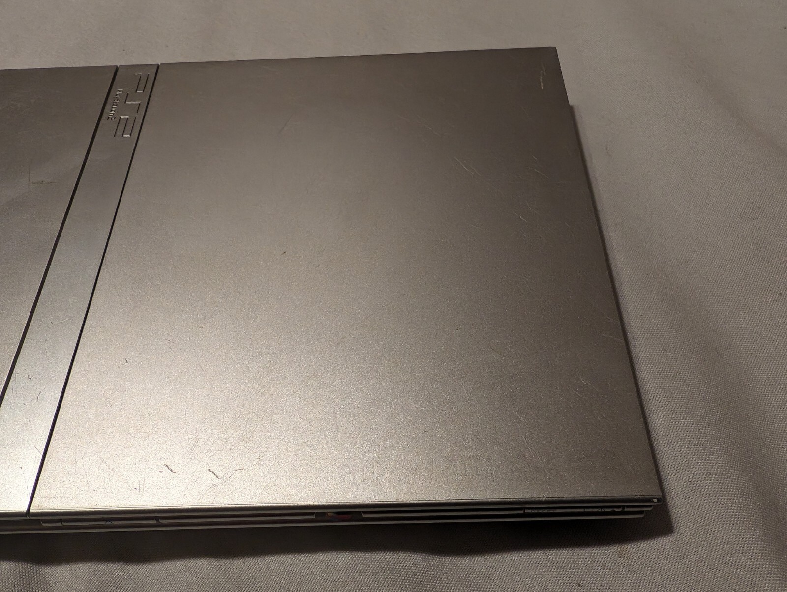 Sony PlayStation 2 PS2 Silver Slim System Console SCPH-77001 W/ Games WORKS