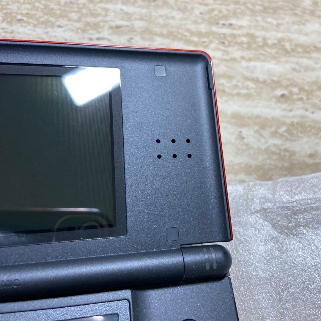 Nintendo DS Lite Crimson Black Complete in Box Near Mint CIB 7233