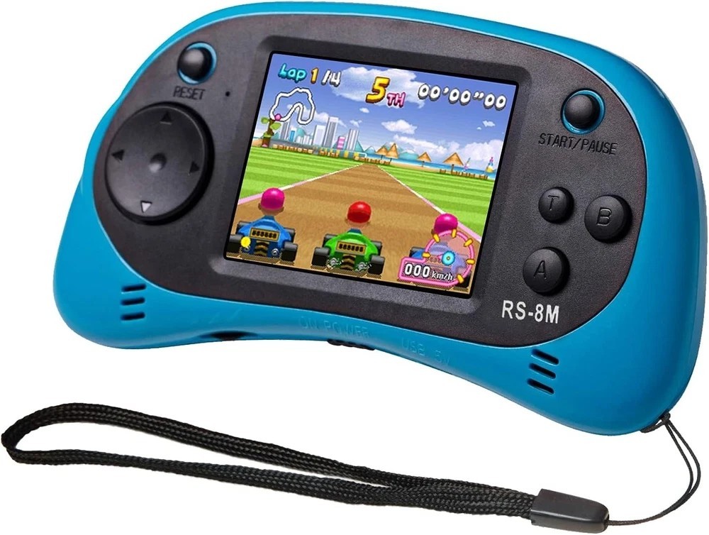 Kids Handheld Game Portable Video Game Player with 200 Games 16 Bit 2.5 Inch Scr