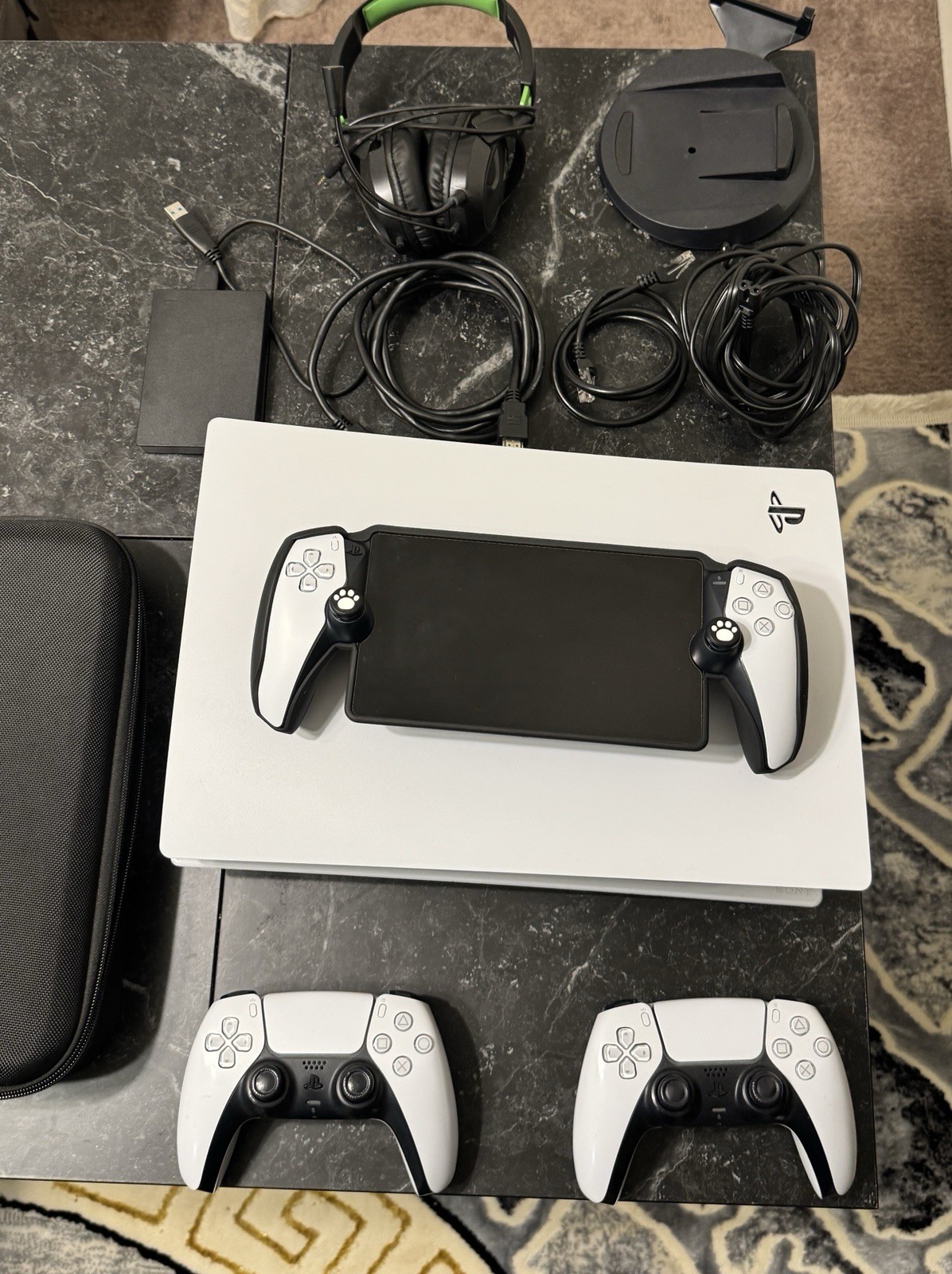 Playstation 5 825GB + 2TB with Heatsink + 2TB HDD + Playstation Portal + More