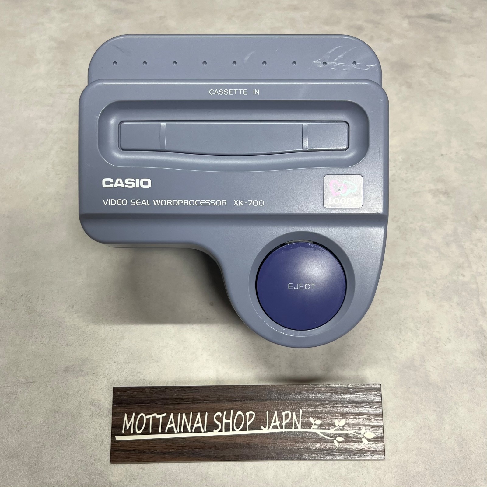 CASIO XK-700 MAGICAL SHOP Adapter My Seal Computer LOOPY Working Tested Good!!