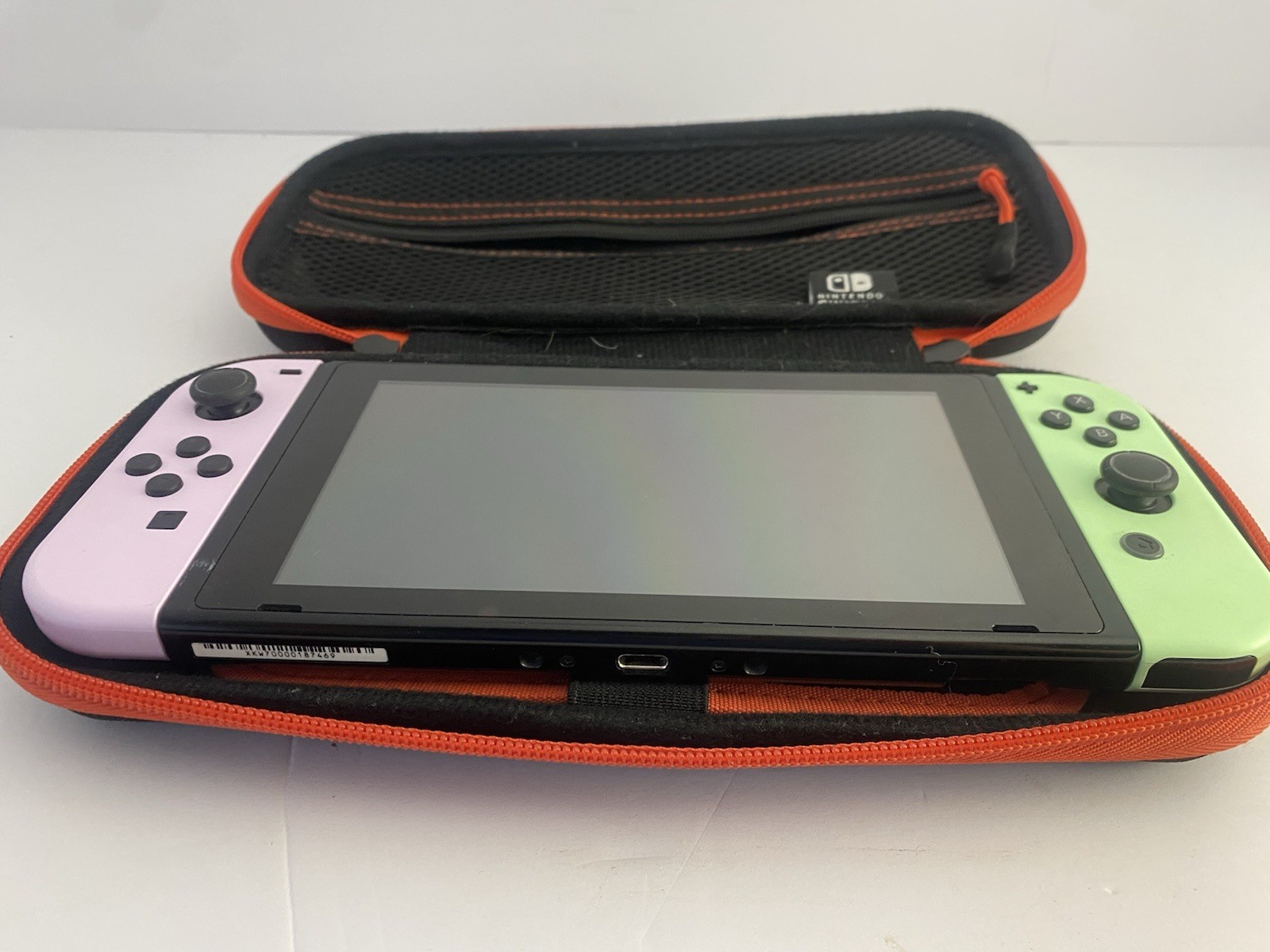 Nintendo Switch Console Bundle 5 Games + 6 Joy-Cons + Headset + Case Tested READ