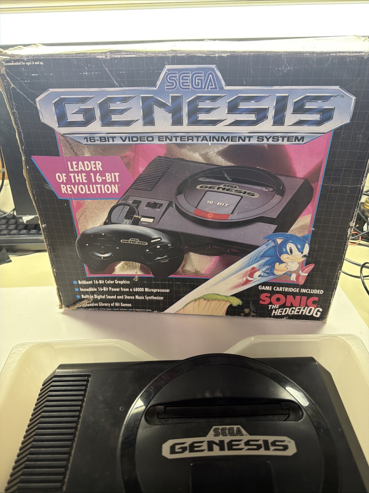 Sega Genesis Model 1 MK-1601 Console With Original Box