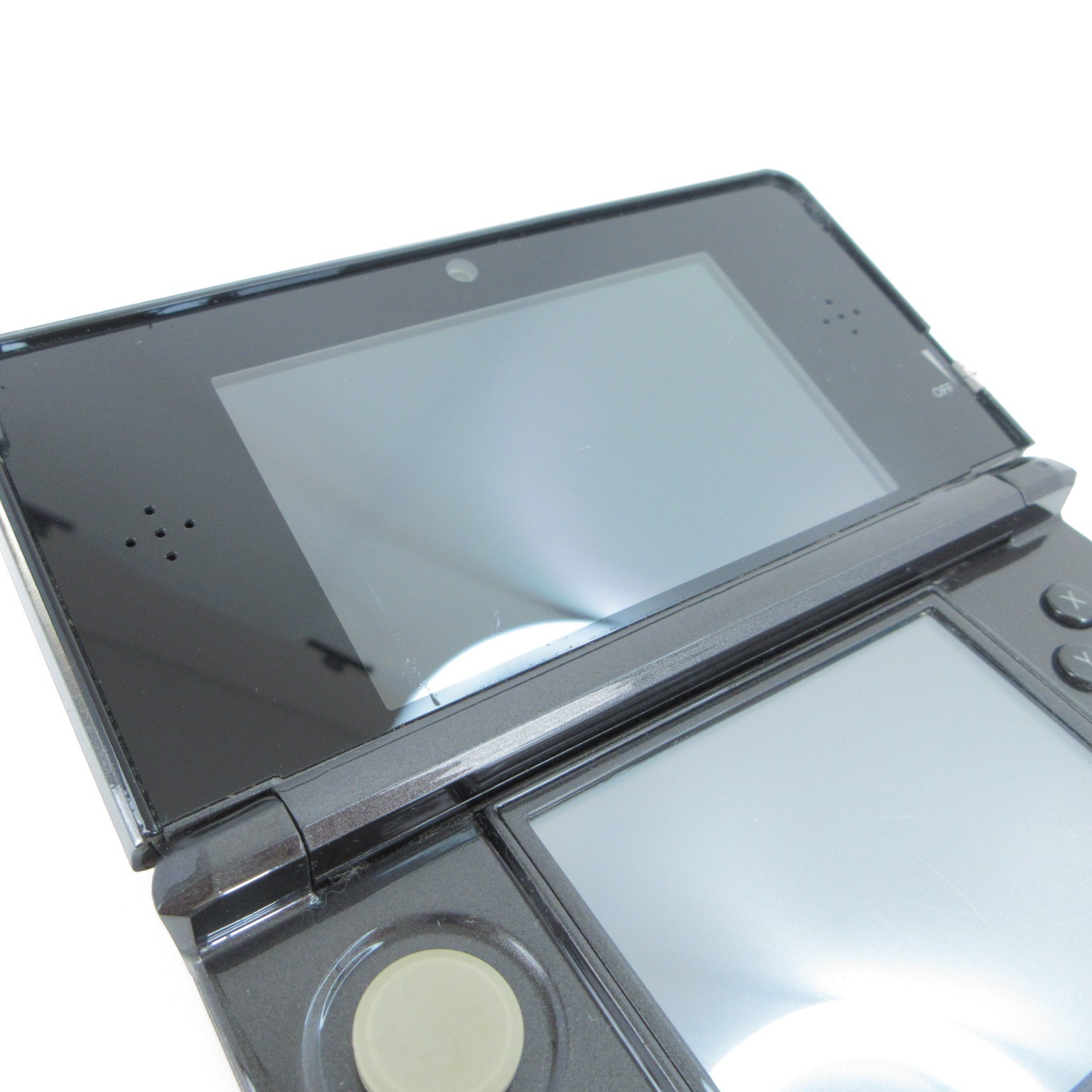 【Good】Nintendo 3DS Cosmo Black Console ONLY Japanese Edition #DEN0922/16