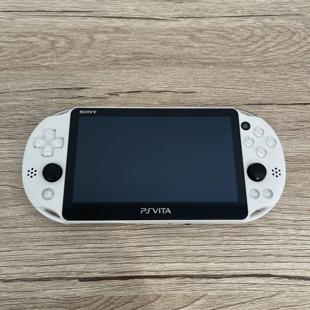 Playstation vita Wi-Fi model PCH-2000 ZA22 Slim White Console Glacier 76