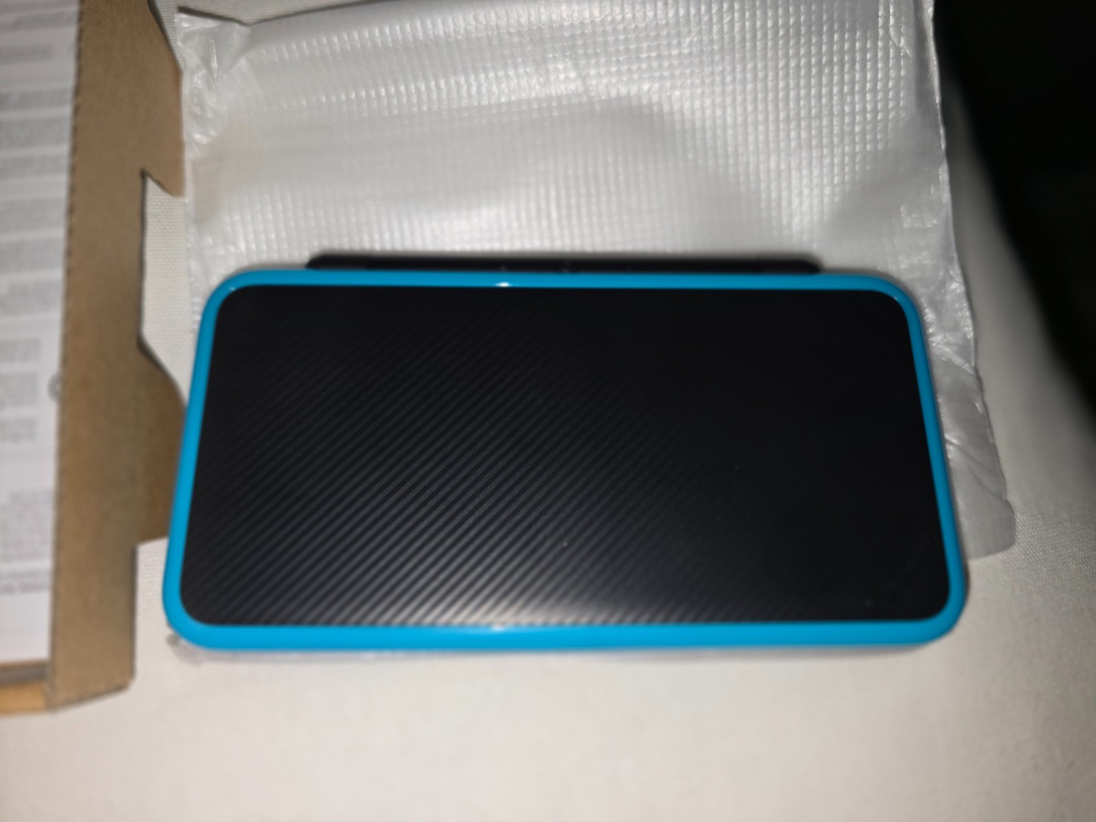 nintendo 2ds xl console black turquoise mint condition original box