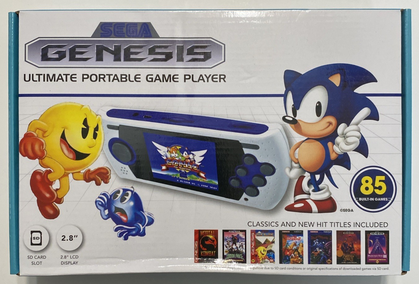 Amazing NEW SEGA Genesis Ultimate Portable Game Player w/85 Games Sealed