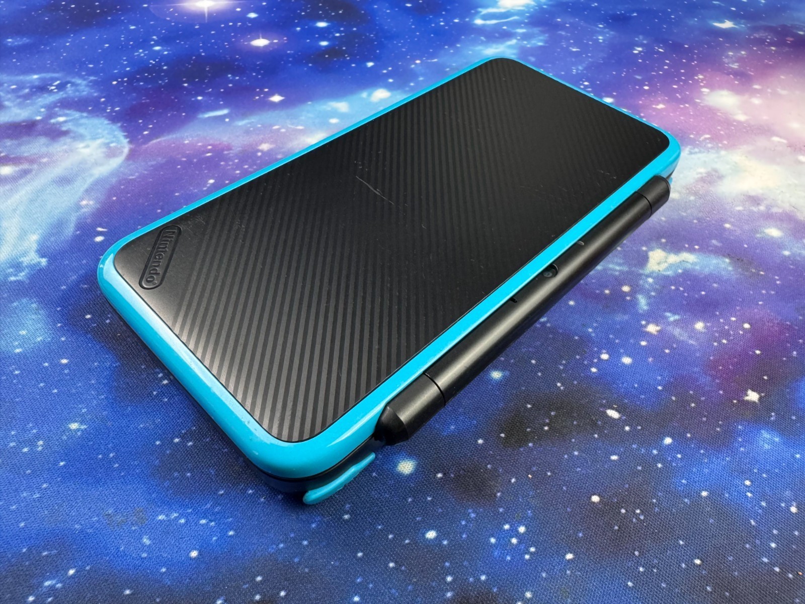 USB-C INBUILT CAPTURE CARD Blue Black New Nintendo 2DS XL Console 128gb REGFREE