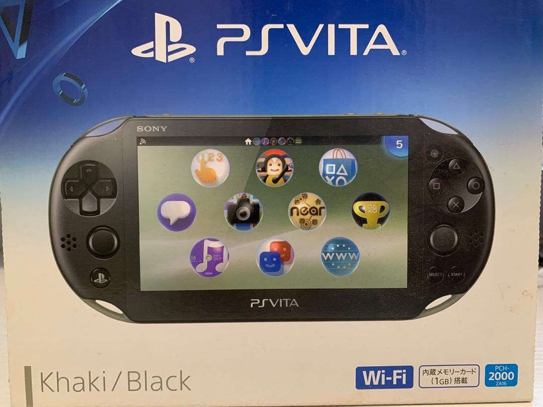SONY PS Vita PCH 2000　khaki＆black