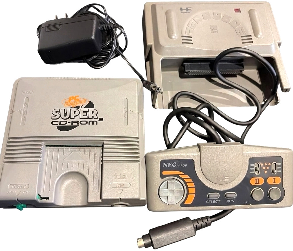 PC Engine CoreGrafx II Console Ten no Koe 2 Bundle NEC Japan Tested