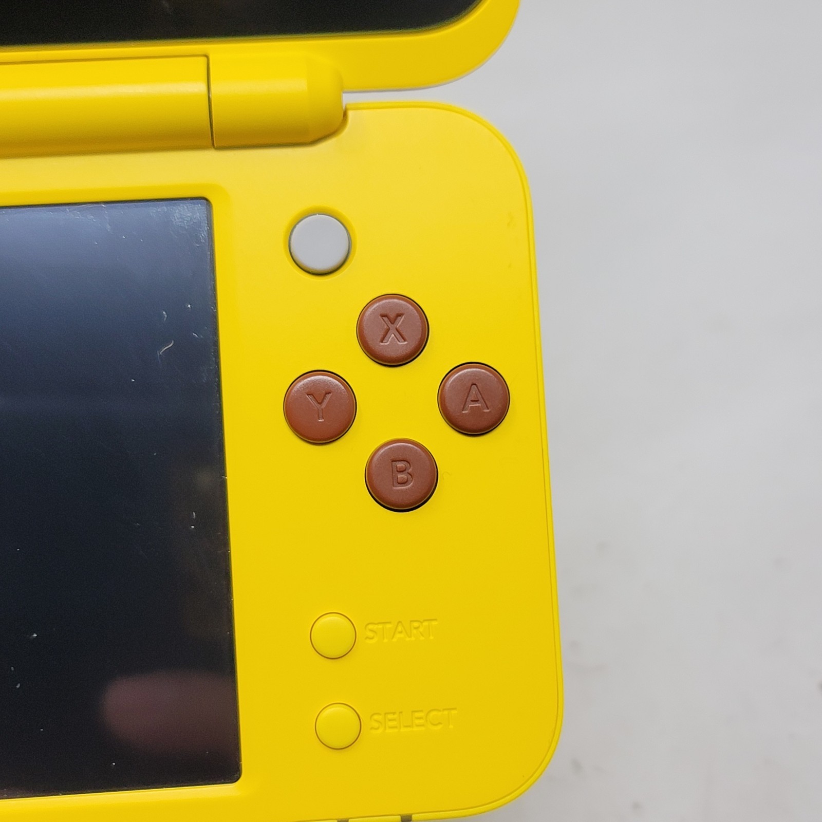 Nintendo 2DS XL Pikachu Edition Console W/ Charger & Stylus Tested Working
