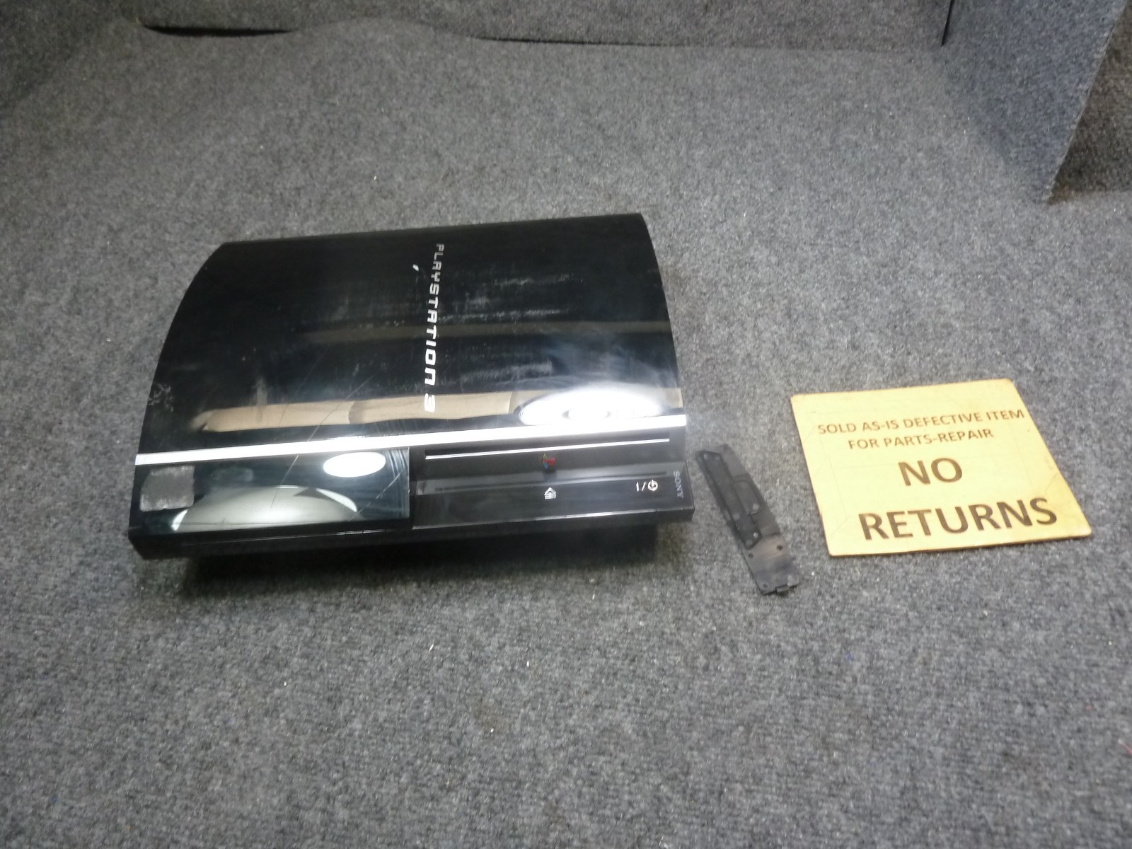 Sony PlayStation 3 Fat PS3 Black Console Gaming System CECHK01