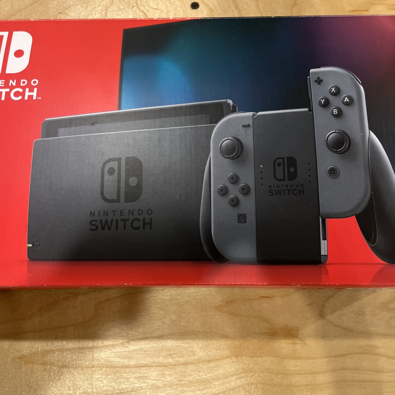Nintendo Switch Game Console – 32GB, New Edition, Gray (10002199)