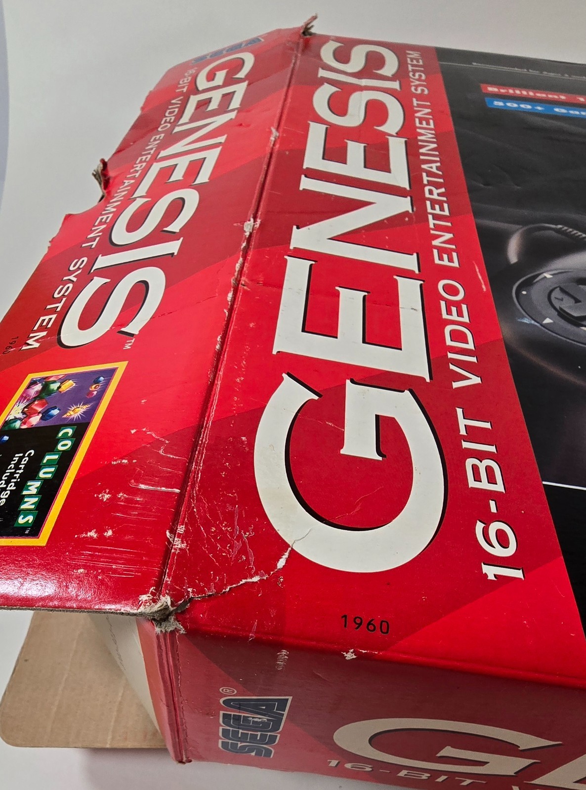 RARE SEGA Genesis Model 2 System [Columns Bundle] CIB, Tested/Working READ DESC.
