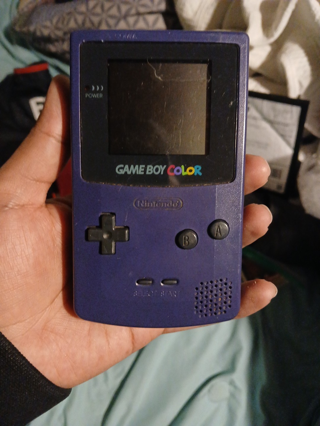 Nintendo Game Boy Color Grape Handheld System