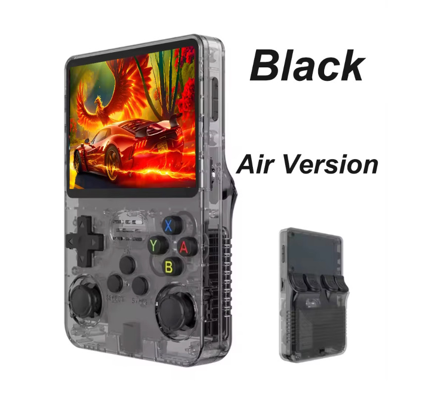 Retro Handheld Game Console R36S Air Version – 128GB, 20,000+ Games, 3.5″ IPS