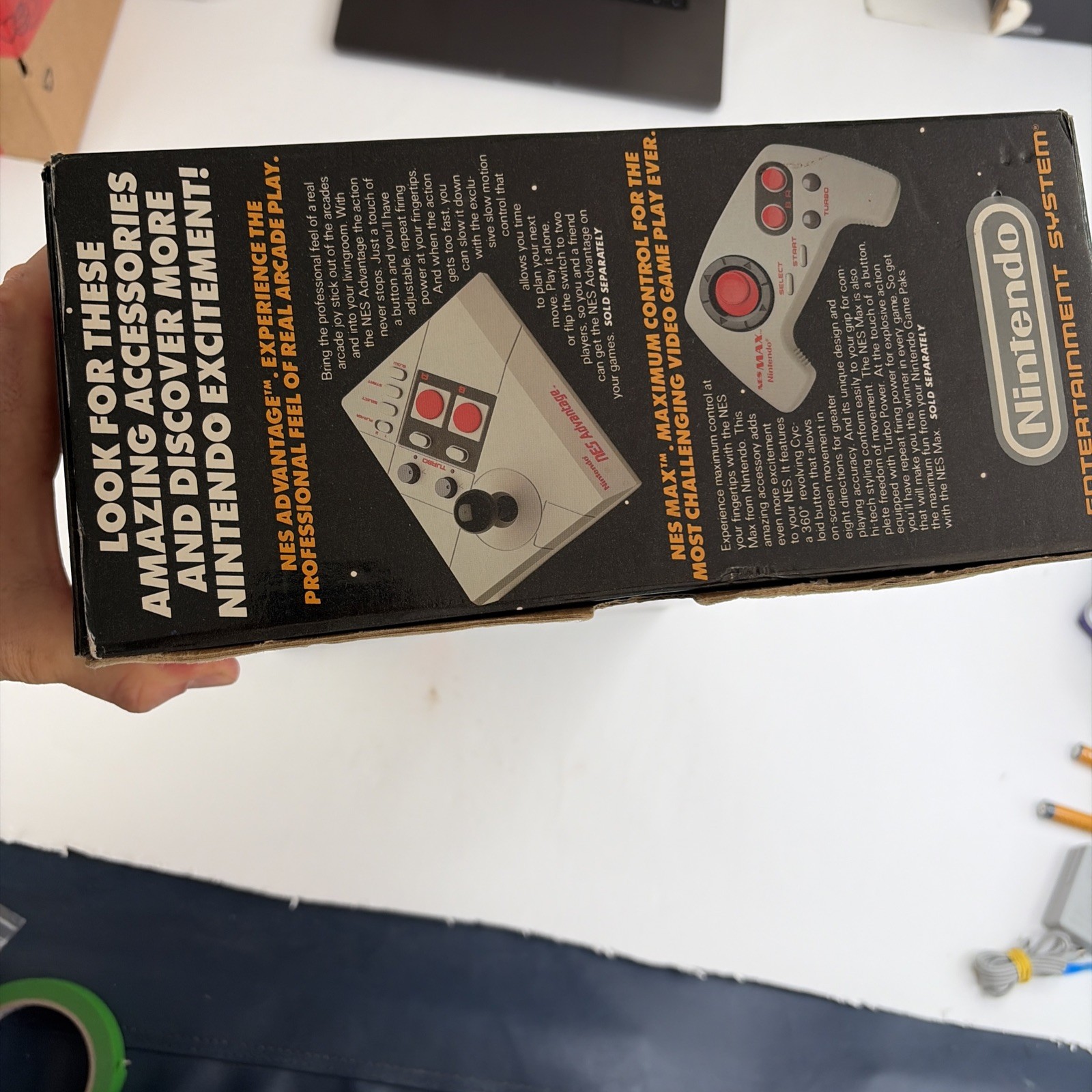 NES Nintendo Entertainment System Console Action Set Complete CIB Box W Mario