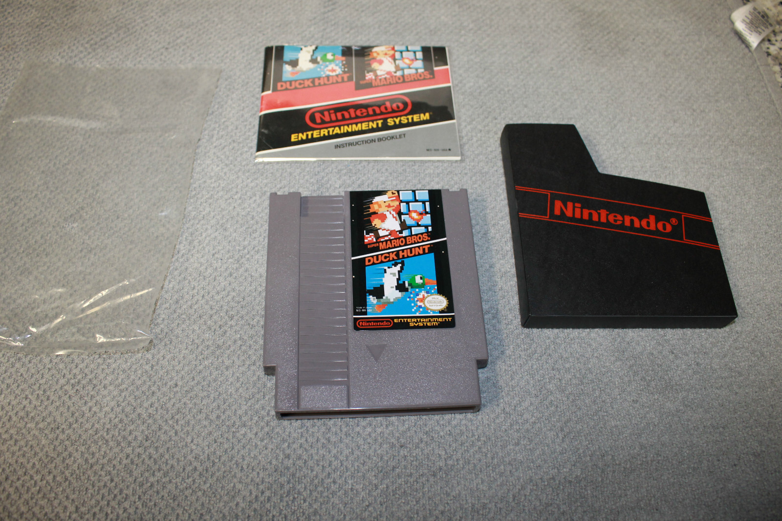 NINTENDO NES Action Set Orange Zapper With Super Mario & Duck Hunt Circa 1988