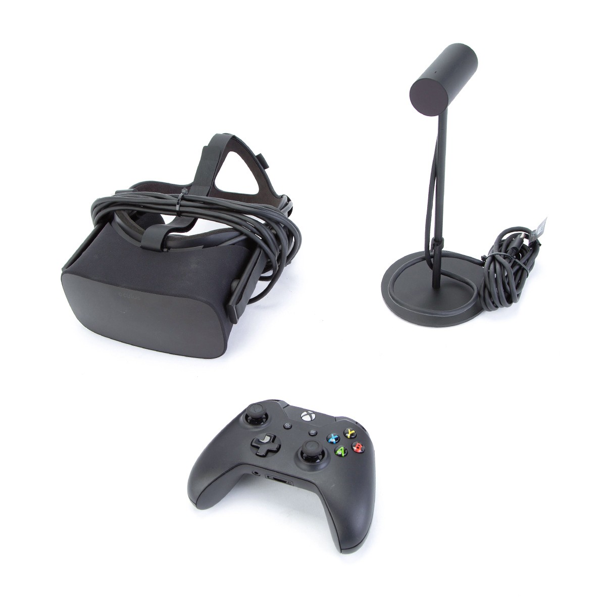 Oculus Rift Virtual Reality System 301-00095-01 w/ Sensors Controllers 1980000