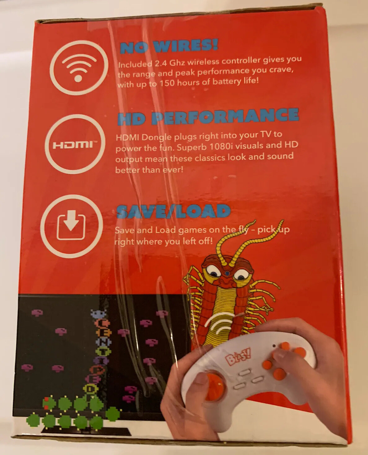 New Atari Flashback Blast Featuring Centipede with 20 Built-In Games Volume 1