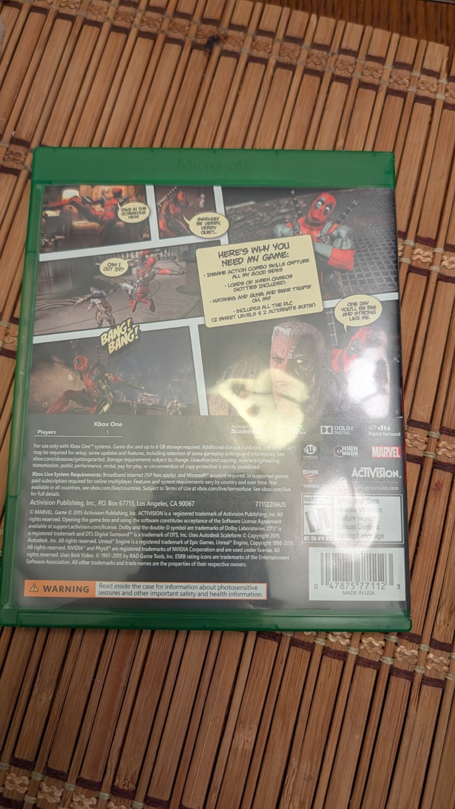 Xbox One Master Chief Collection Console – 20 Games W/ Deadpool And More!