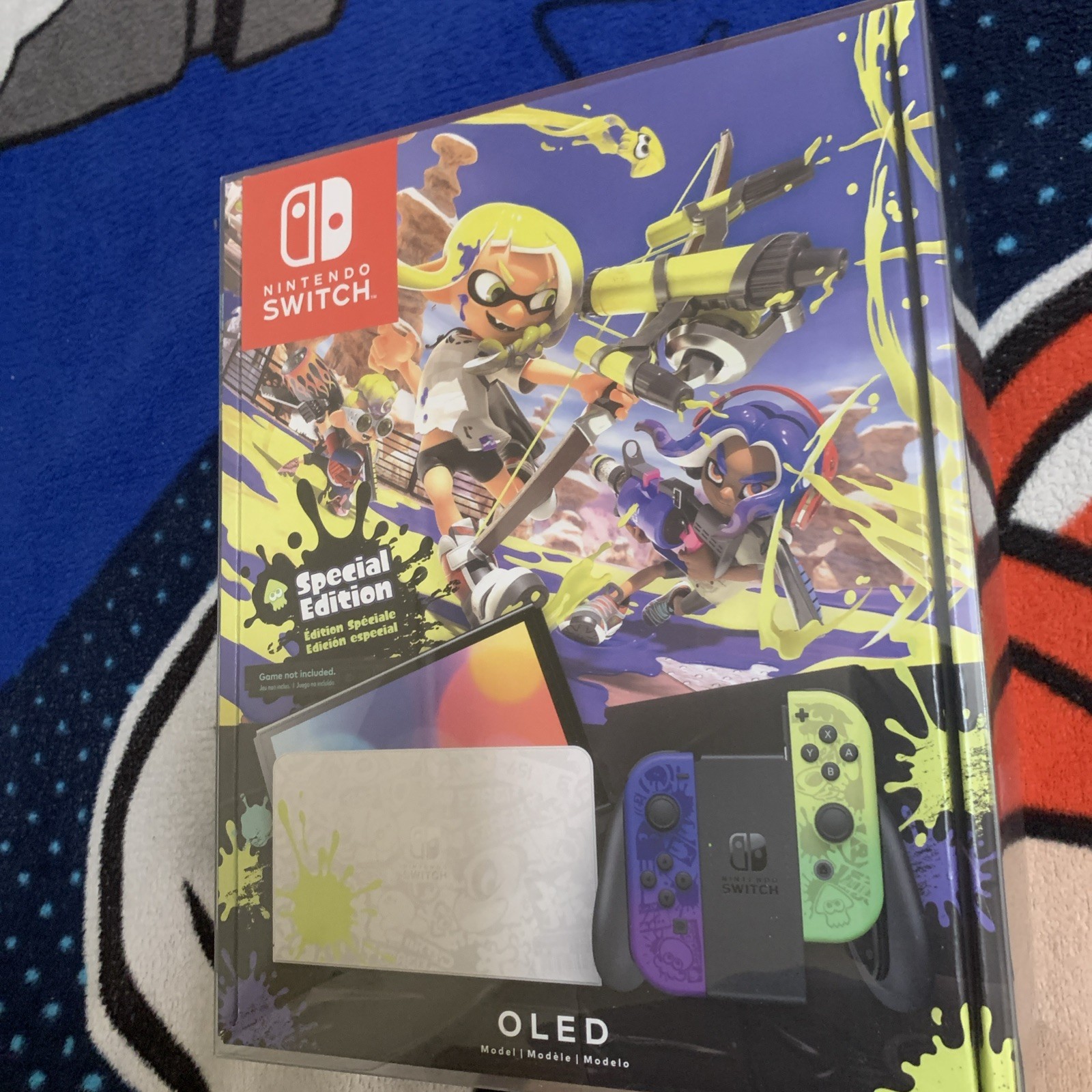 BRAND NEW Nintendo Switch OLED Splatoon 3 Special Edition Console ESTB US