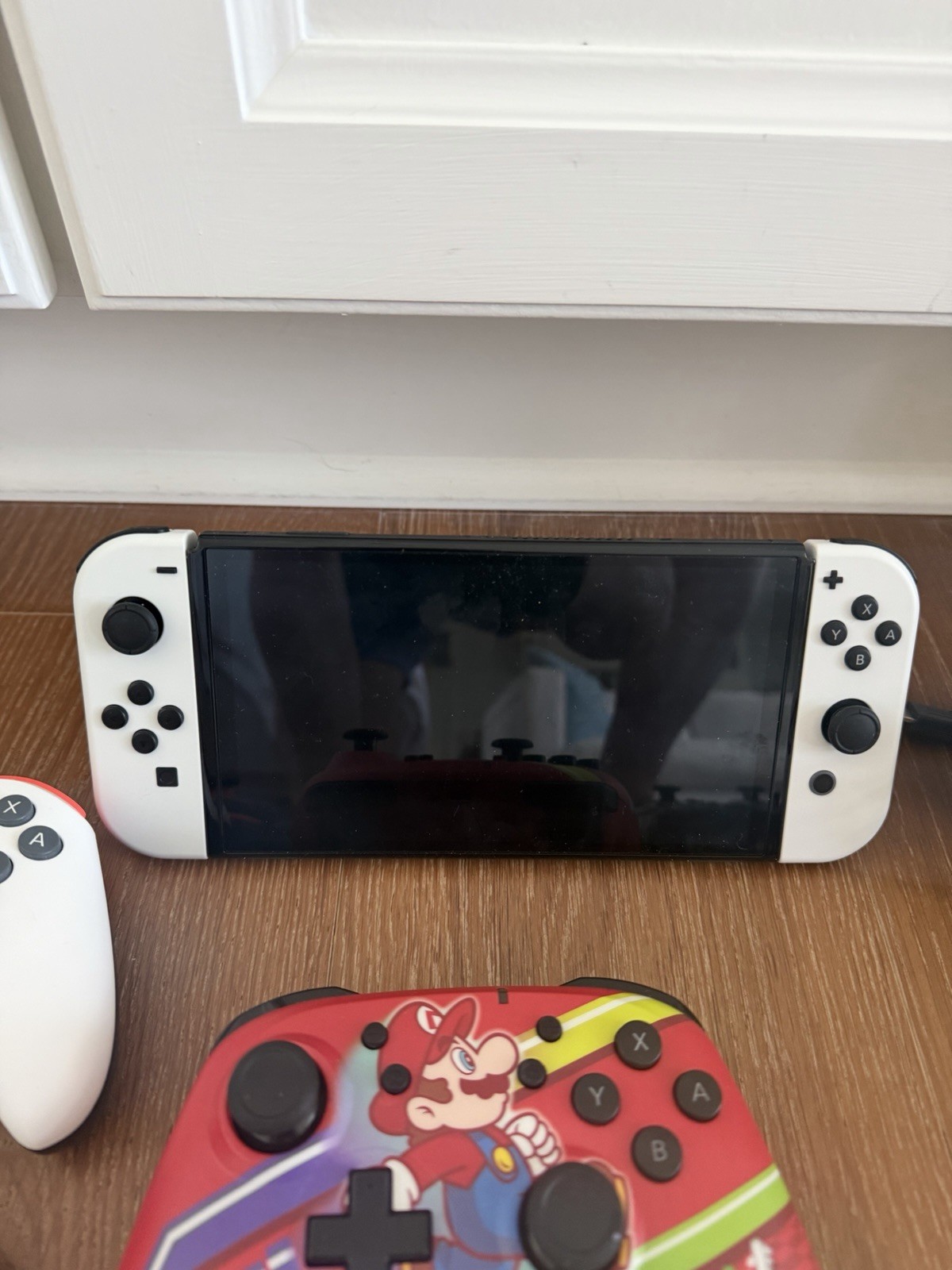 Nintendo Switch OLED Model HEG-001 Handheld Console – 64GB – White