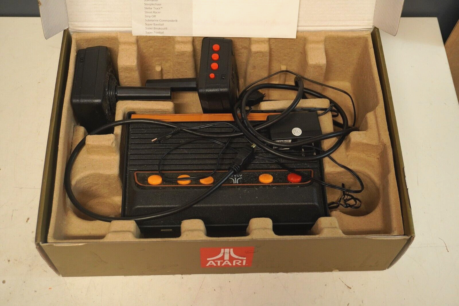 Atari Flashback 9 Gold HD Console w/ 120 Built in games – 2 Joystick Controllers