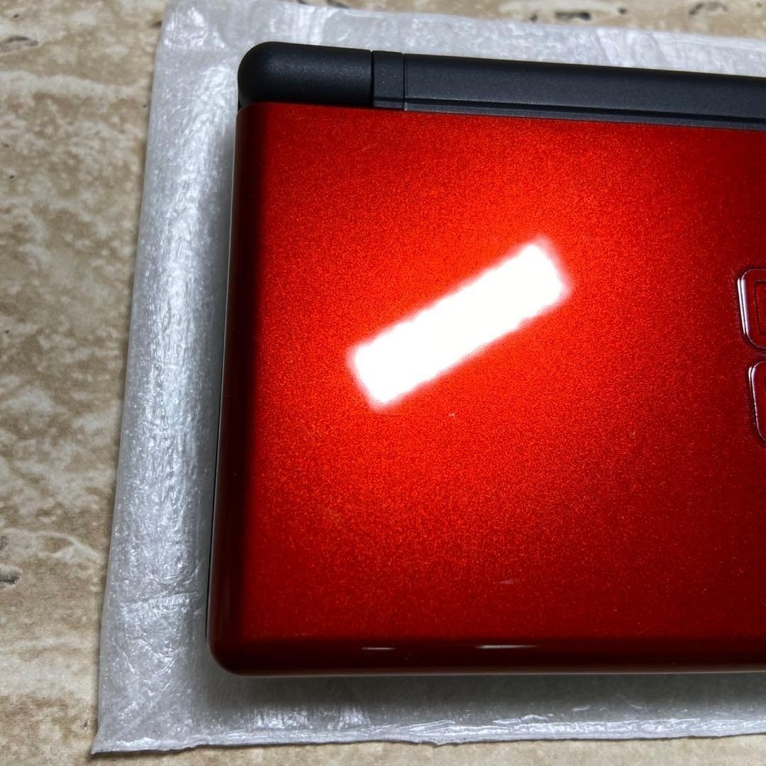 Nintendo DS Lite Crimson Black Complete in Box Near Mint CIB 7233
